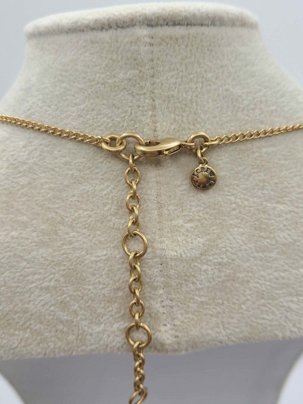 J Crew Gold Tone Tassel and Pearl Necklace - Picture 5 of 9
